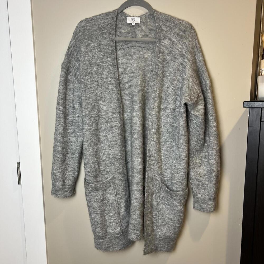 L - Mohair Blend Long Cardigan (Noa Noa)